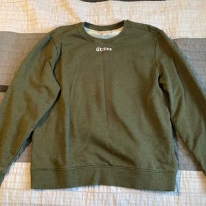 Green Guess Crewneck
